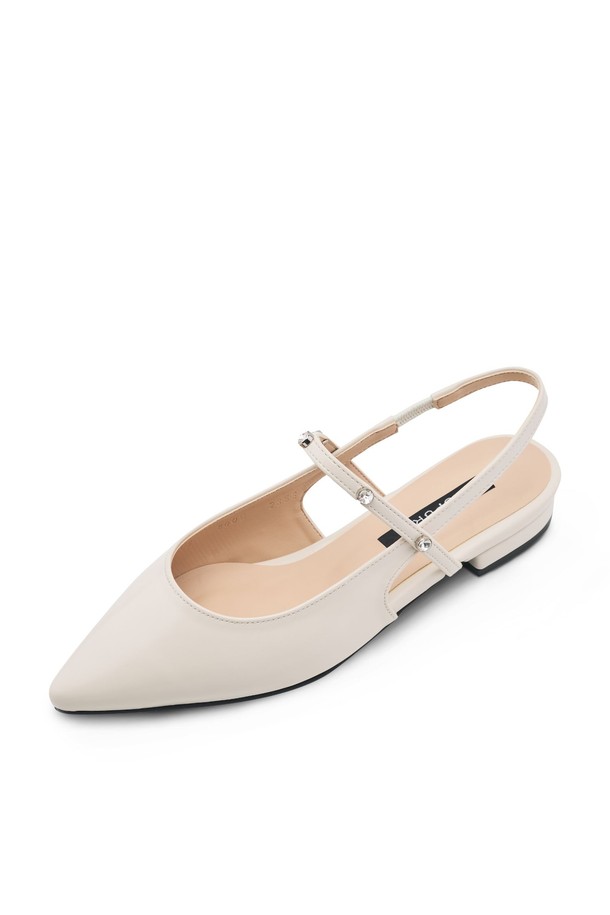 SPUR - 슬리퍼/뮬 - Classy Jewel Strap Slingback -US8002 (3color)