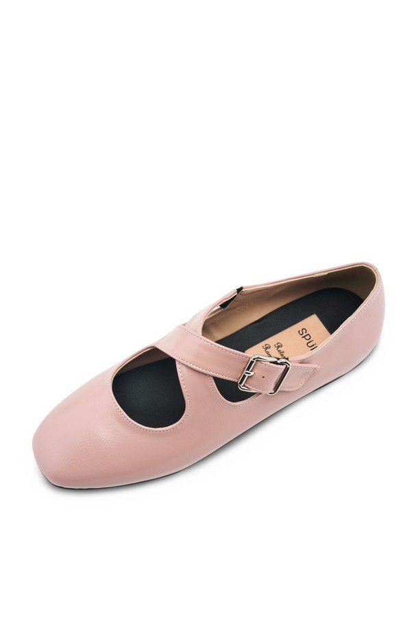 SPUR - 플랫 - Cross Ballet Toe Flat -US8003 (4color)