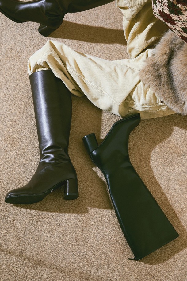 SPUR - 부츠/워커 - Cecil Minimal Long Boots -UA9090 (2color)