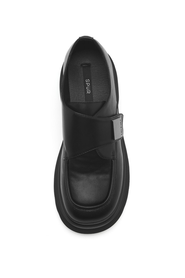 SPUR - 로퍼 - Monk Strape Flatform Loafer -UA9029 (2color)