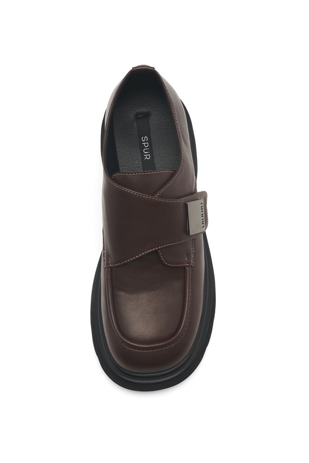 SPUR - 로퍼 - Monk Strape Flatform Loafer -UA9029 (2color)