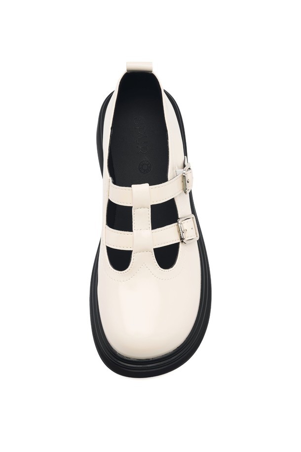 SPUR - 로퍼 - Chaplin MaryJane Flatform Loafer -UA9042 (3color)