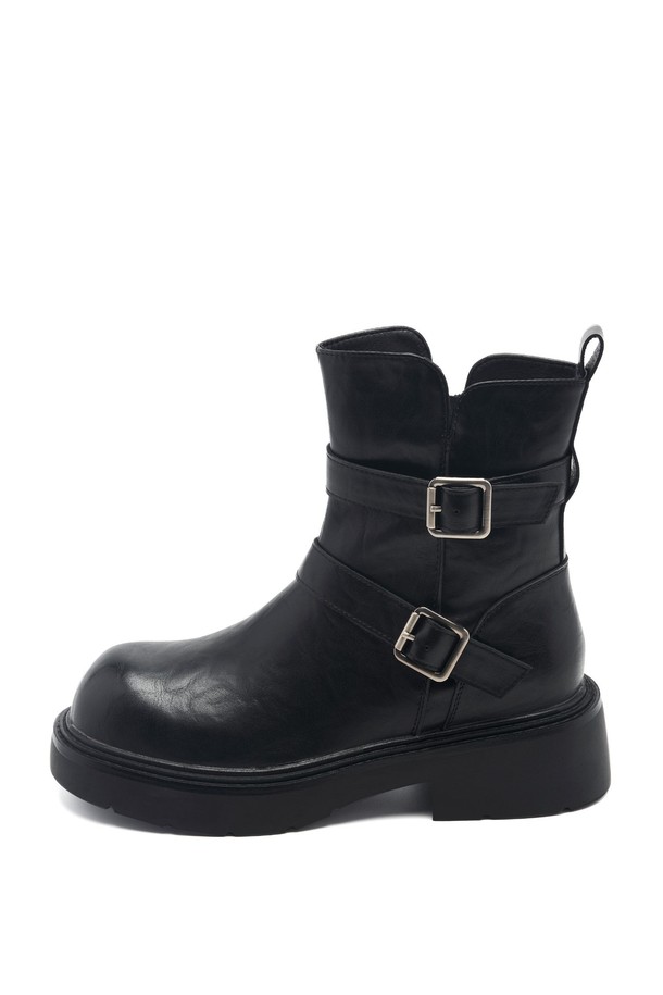 SPUR - 부츠/워커 - Coline Strap Biker Boot -UA9060 (2color)