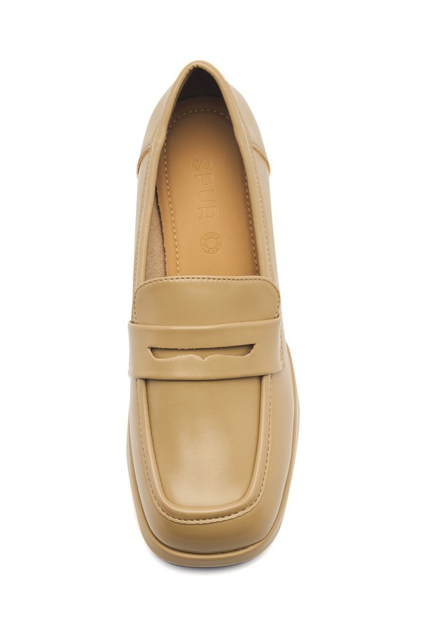 SPUR - 로퍼 - Rame Middle Heel Loafer -UA9045 (2color)