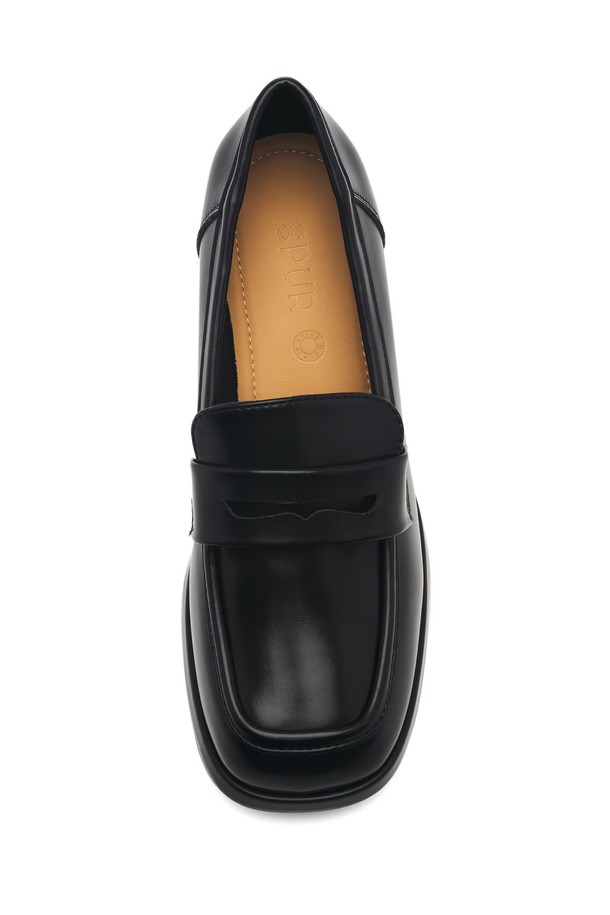 SPUR - 로퍼 - Rame Middle Heel Loafer -UA9045 (2color)