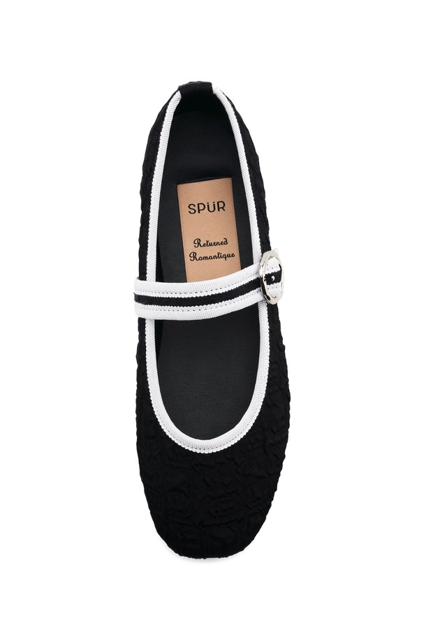 SPUR - 플랫 - Soft Wrinkle Maryjane Flat -US7045