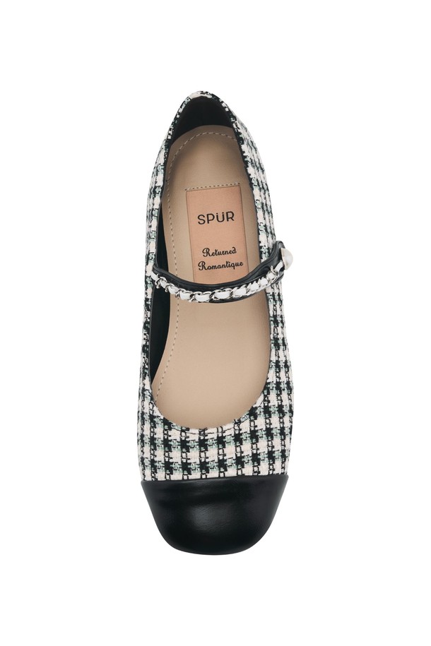 SPUR - 플랫 - Two Tone Pearl Flat -US8004 (3color)