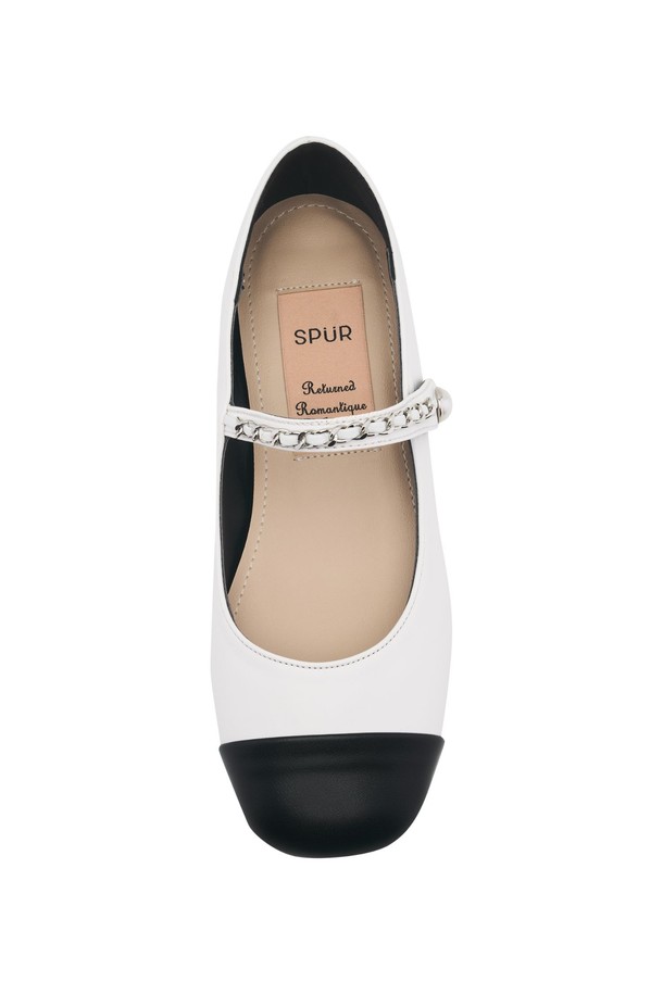 SPUR - 플랫 - Two Tone Pearl Flat -US8004 (3color)