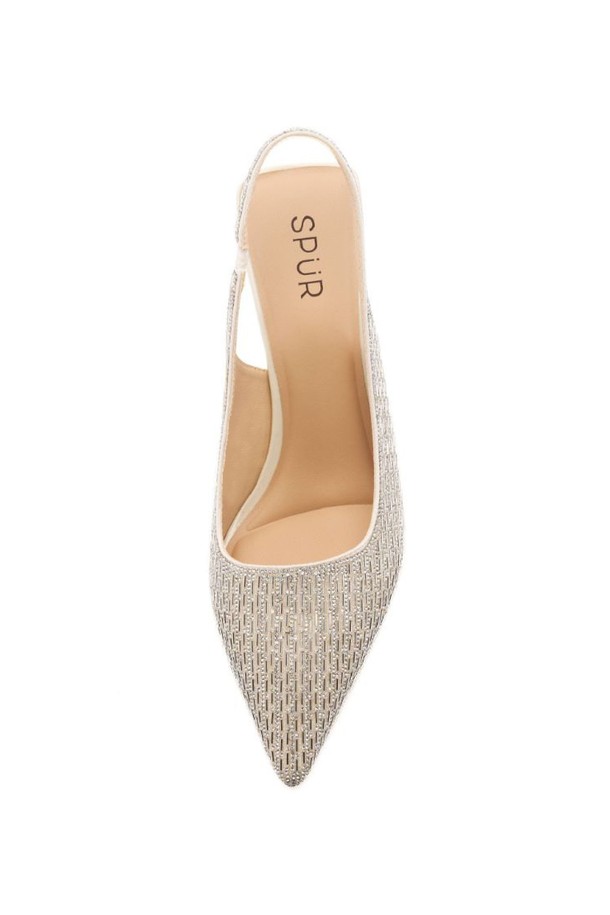 SPUR - 슬리퍼/뮬 - Marry Me Heel Slingback -US9028SI