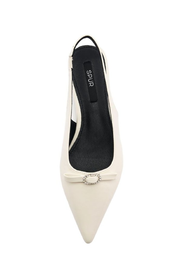 SPUR - 슬리퍼/뮬 - G-Chick Ribbon Slingback -US9037 (3color)