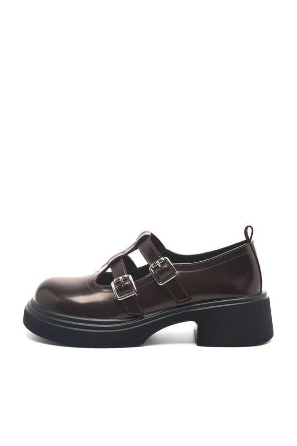 SPUR - 로퍼 - Chaplin MaryJane Flatform Loafer -UA9042 (3color)