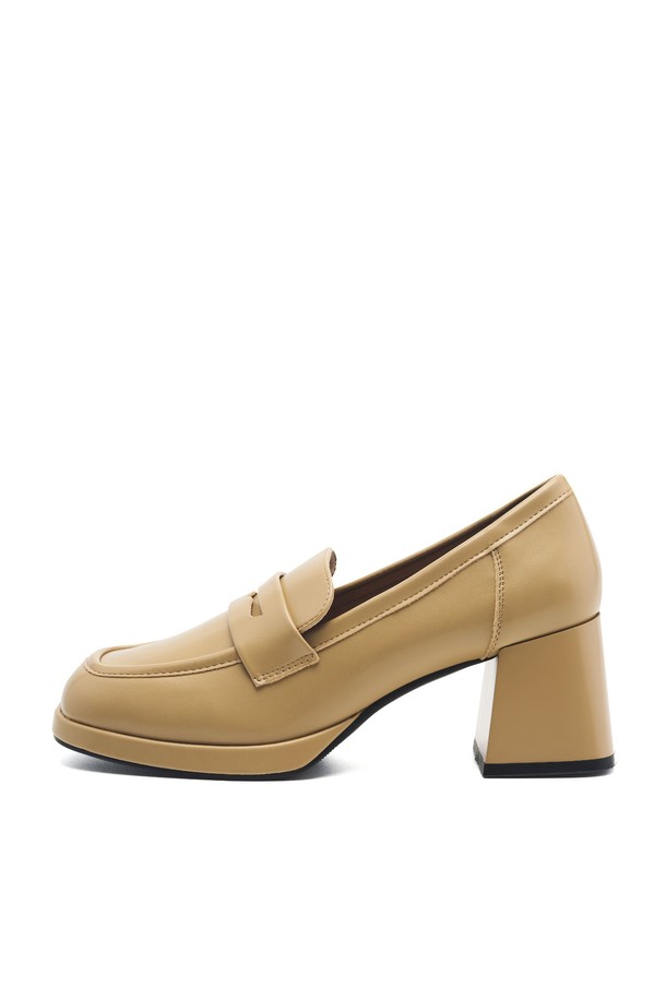 SPUR - 로퍼 - Rame Middle Heel Loafer -UA9045 (2color)