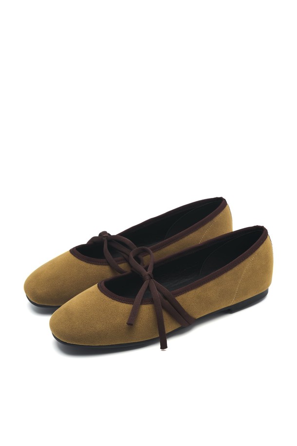 SPUR - 플랫 - Odd Big Bow MaryJane Flat -UA7071 (4color)