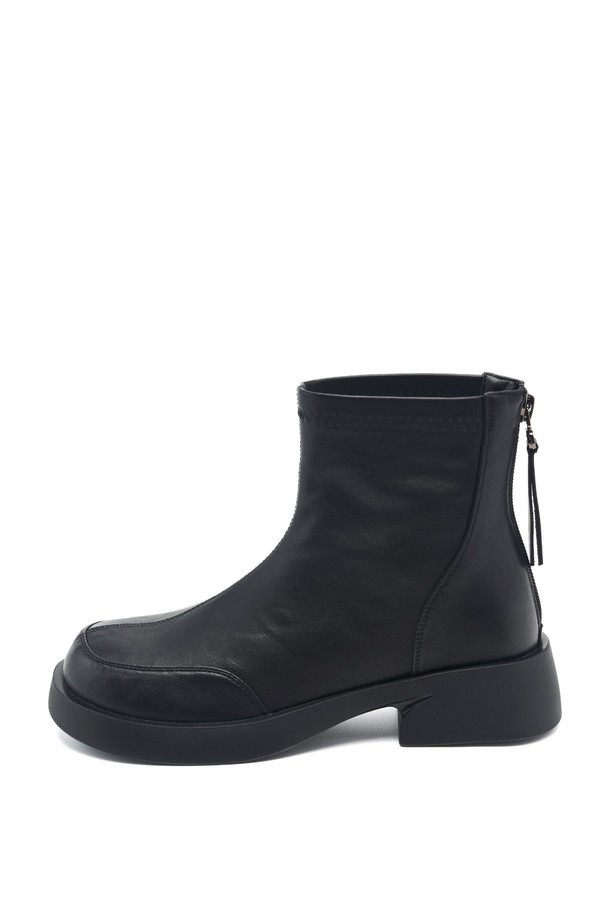 SPUR - 부츠/워커 - Colin Round Edge Ankle Boots -UA9077 (2color)