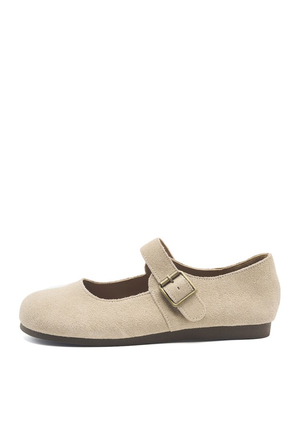 SPUR - 플랫 - Bleubon Cow Suede Maryjane Flat -UA9076 (4color)