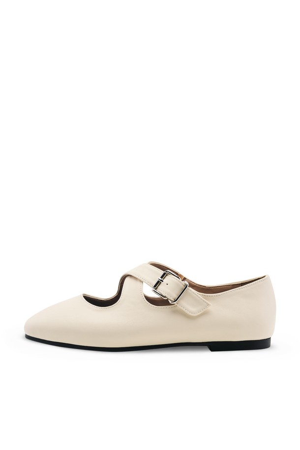 SPUR - 플랫 - Cross Ballet Toe Flat -US8003 (4color)