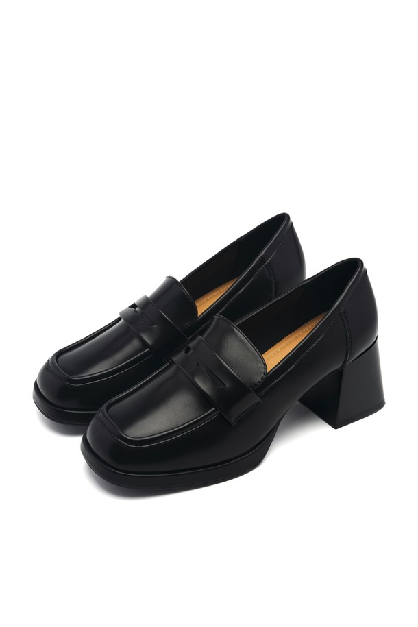 SPUR - 로퍼 - Rame Middle Heel Loafer -UA9045 (2color)