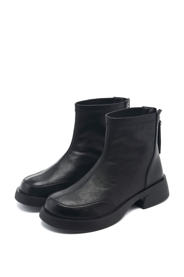 SPUR - 부츠/워커 - Colin Round Edge Ankle Boots -UA9077 (2color)