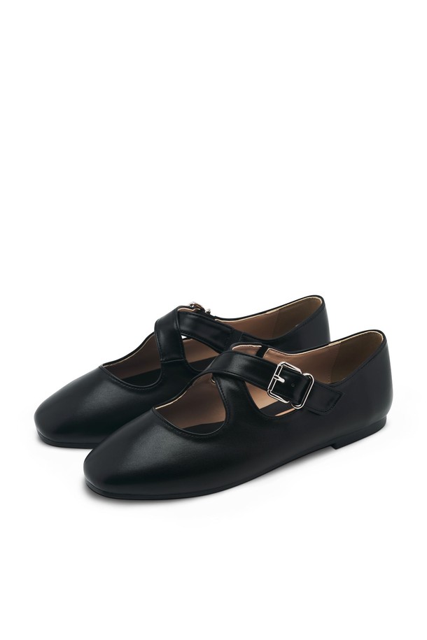 SPUR - 플랫 - Cross Ballet Toe Flat -US8003 (4color)