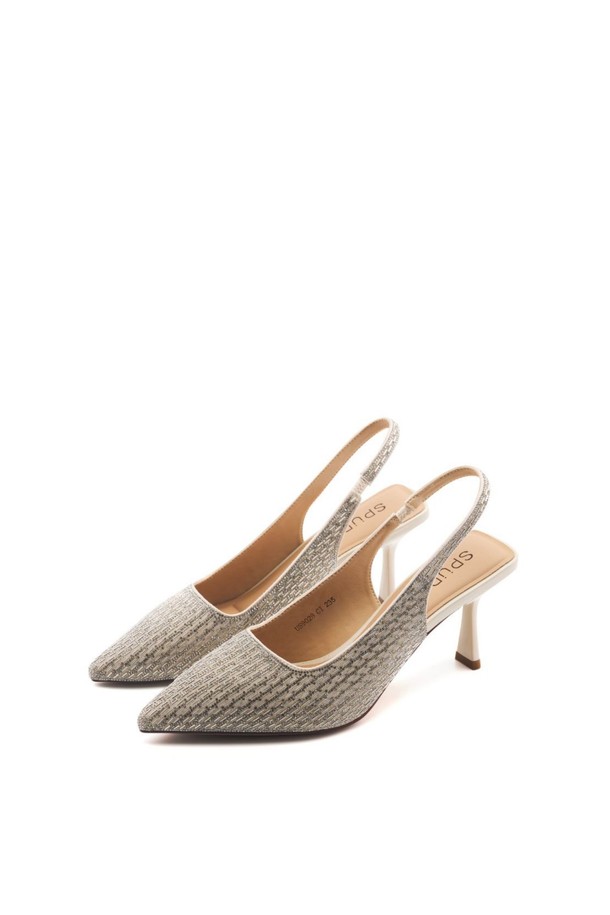 SPUR - 슬리퍼/뮬 - Marry Me Heel Slingback -US9028SI