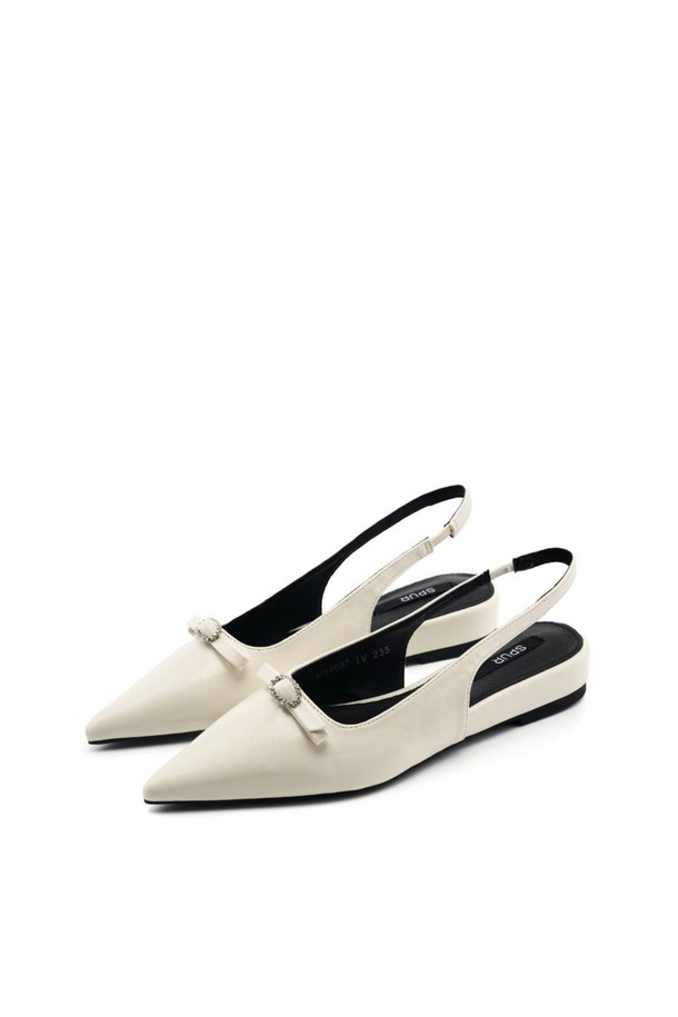 SPUR - 슬리퍼/뮬 - G-Chick Ribbon Slingback -US9037 (3color)