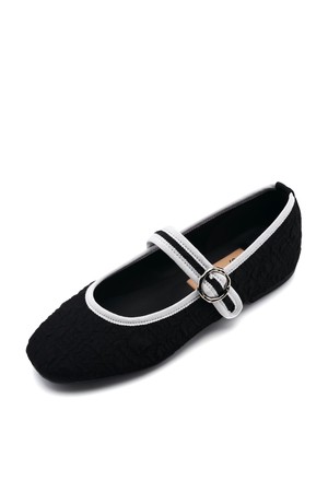 Soft Wrinkle Maryjane Flat -US7045