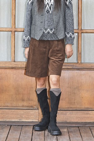 Slouchy Flatform Long Boot -UA9054 (3color)