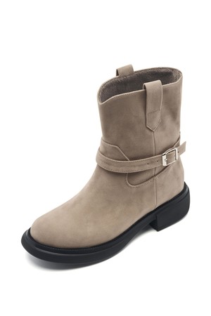 Carrow Half 바이커 미들 부츠 4cm -UA9065 (3color)