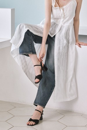 Feminine Basic 힐 샌들 7cm -US9008 (2color)