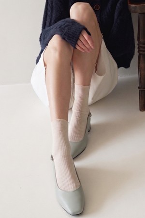 Signature R slingback 슬링백 3cm -ROC057 (5color)