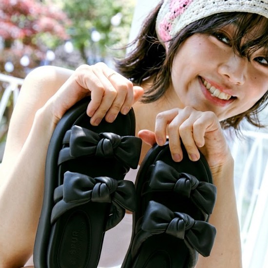 [인플루언서 PICK] Goa Double Bow Softly 리본 샌들 3.5cm -VS9053 (5color)