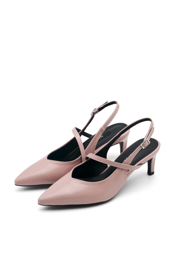 여성용 Voil 포인트 토 슬링백 펌프스 VS8019는 6cm 미들힐과 슬림한 뒷부분 디자인이 돋보이며, 아이보리, 뮤트 핑크, 블랙 3가지 색상으로 제공됩니다. 다이아고날 스트랩 디테일과 조절 가능한 패딩 스트랩, 인스텝 부분 밴딩으로 편안한 착화감을 선사하며, 봄, 여름 시즌 일상에서 활용하기 좋습니다. 비건 가죽과 합성 가죽 소재, 플렉서블 몰드 인솔을 사용하여 경량성과 유연성을 더했으며, V라인 탑라인과 무지 패턴이 특징입니다.
