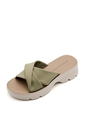 Vlogg Softly Flatform 샌들 4.5cm -VS9065 (3color)