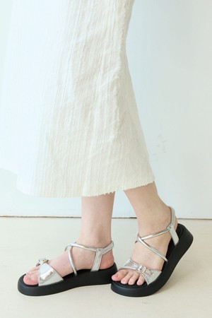 Goa Buckle Strap Flatform 샌들 5cm -VS9099 (3color)