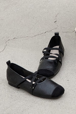 Elise Croise Strap Flat 플랫슈즈 1.5cm -VS9092 (4color)