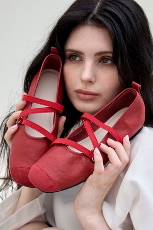 Elise Croise Strap Flat 플랫슈즈 1.5cm -VS9092 (4color)