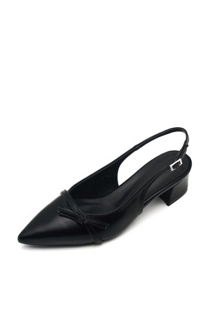Leanna Knot Slingback Pumps 슬링백 펌프스 4cm -VS8080 (3color)