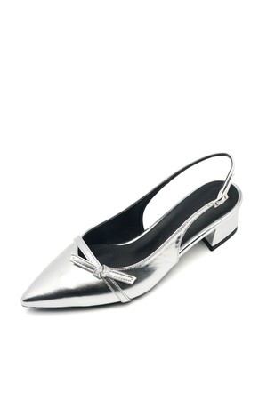 Leanna Knot Slingback Pumps 슬링백 펌프스 4cm -VS8080 (3color)