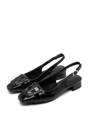 Luna Buckle Slingback Pumps 슬링백 펌프스 4cm -VS9085 (3color)
