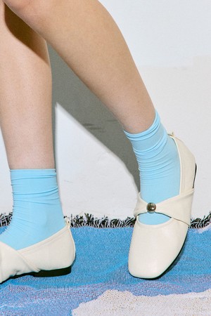 Elise Soft Twist Strap Flats  플랫 슈즈 1.5cm -VA9039 (2color)