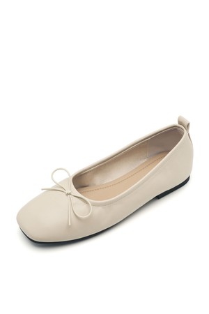 Odd Soft Square Toe Ribbon Flats 플랫 슈즈 1.5cm -VA9015 (5color)