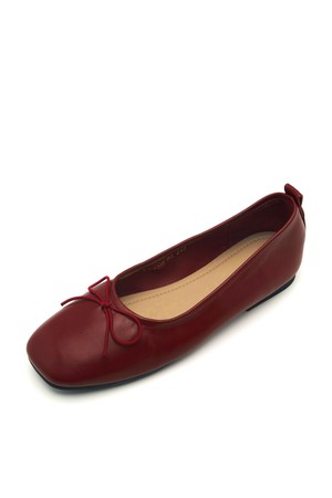 Odd Soft Square Toe Ribbon Flats 플랫 슈즈 1.5cm -VA9015 (5color)