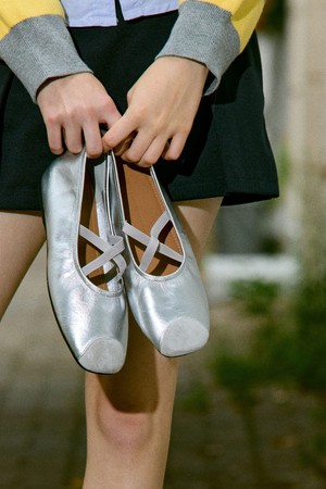 Elise Crisscross Ballet Flats 플랫 슈즈 1cm -VA9001 (4color)