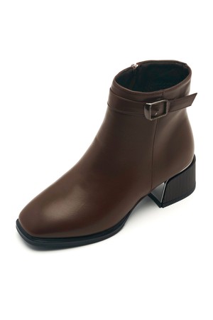 Cathrine Mid Block 앵클 부츠 5.5cm -VA9008 (2color)