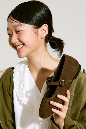 Odd 메리제인 플랫슈즈 2cm -VA8049 (3color)