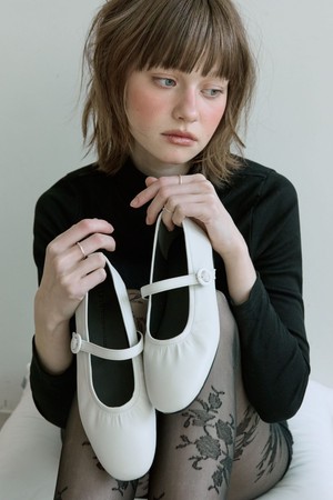 Odd 메리제인 플랫슈즈 2cm -VA8049 (5color)