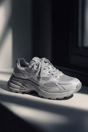 COSHER SNEAKERS 스탠딩 스니커즈 7CM (Grey) -CL0702