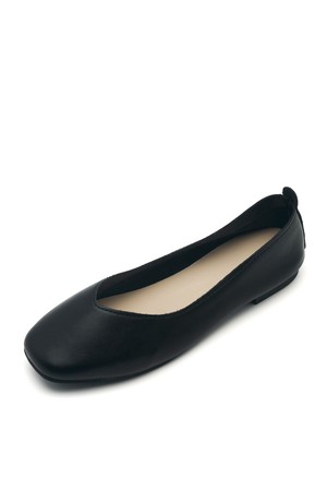 Sandra Minimal V-Cut Flats 소가죽 플랫슈즈 2cm -VA9003 (4color)