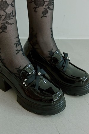 Noma Bow Flatform Loafer 플랫폼 로퍼 7.5cm -WS9004 (1color)