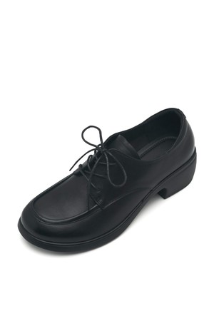 Claud Race-Up Leather Loafer 천연소가죽 로퍼 6cm -WS9011 (1color)